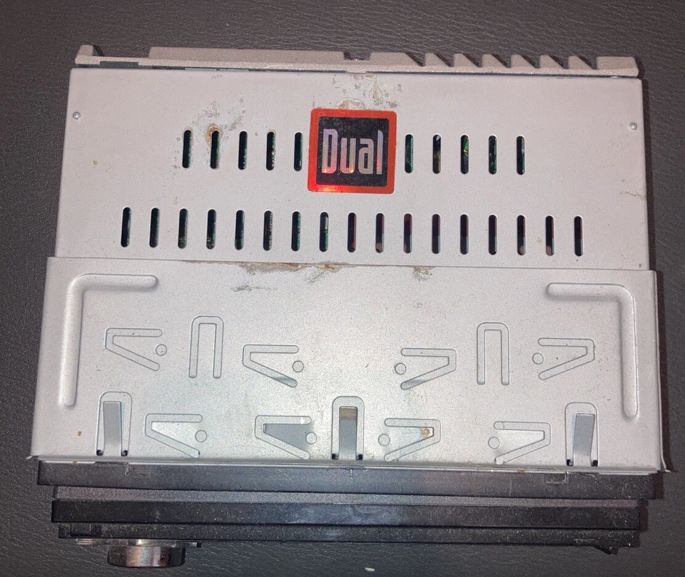 Dual XR4120 Car Stereo Head Unit USB AUX Input Radio Tested Working w/ Remote - Image 2 of 4