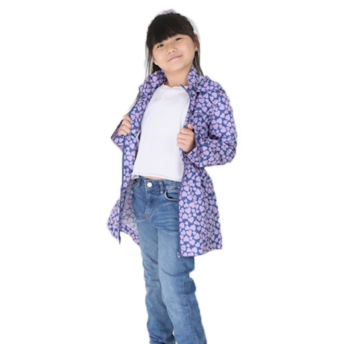 KIDS CHILDREN BOYS GIRLS RAIN MAC KAGOUL KAGOOL CAGOULE RAINCOAT FESTIVAL JACKET - Picture 10 of 48