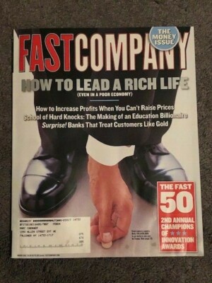 FAST COMPANY MAGAZINE HOW TO LEAD A RICH LIFE 
