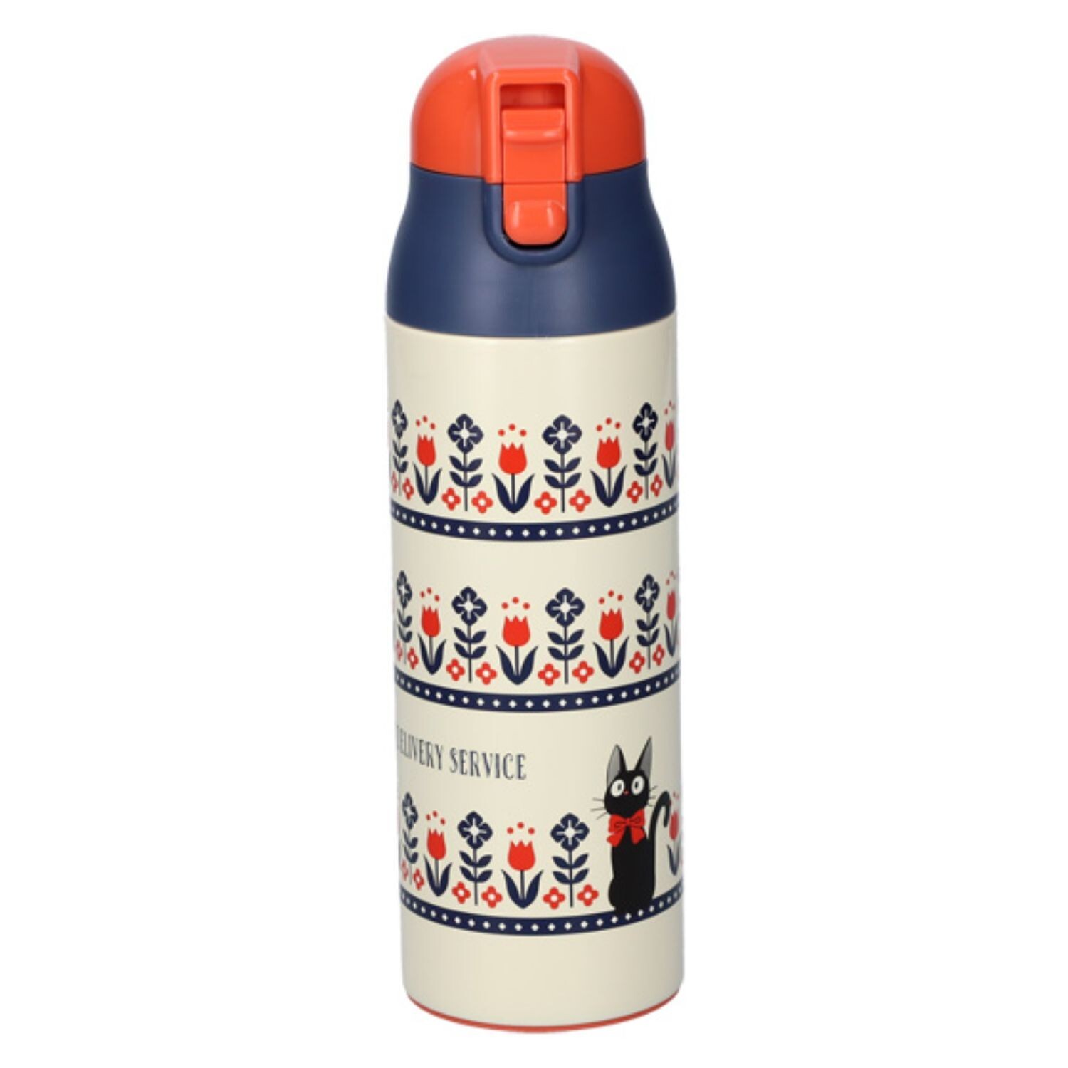 Kiki's Delivery Service Stainless Mug Bottle 500ml Modern Fl
