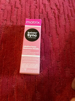 Matrix SYNC ALKALINE DEMI HAIR COLOR 2OZ AMMONIA FREE . NEW