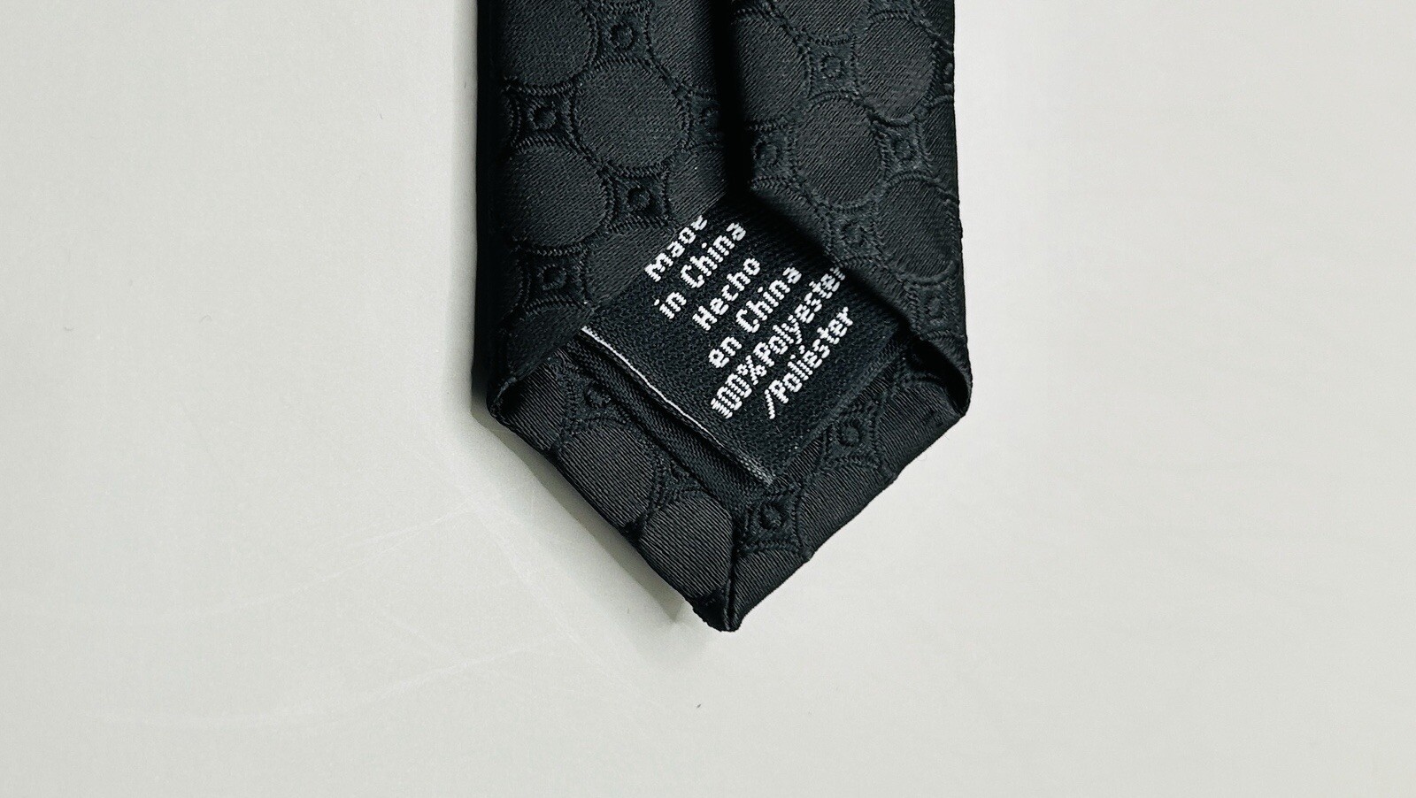 Croft & Barrow Solid Black With Circle Pattern Me… - image 4