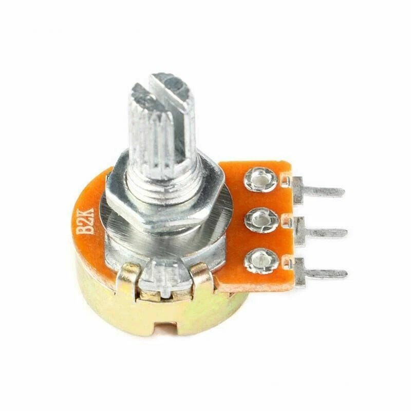 WH148 B1K 2K - B1M Ohm Linear Taper Rotary Potentiometer Panel Pot 3-PIN/6-PIN - Image 3 of 4