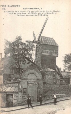 Paris D'Autrefois - Straße Girardon - die Mühle Der Galette