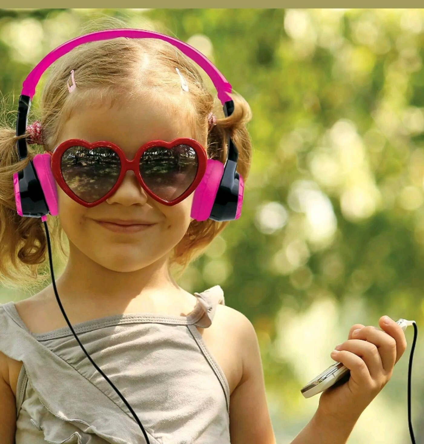 JLab, JBuddies Pink Kids, Folding, Volume Limiting Headphone