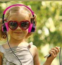 JLab, JBuddies Pink Kids, Folding, Volume Limiting Headphones, Brand New Sealed 