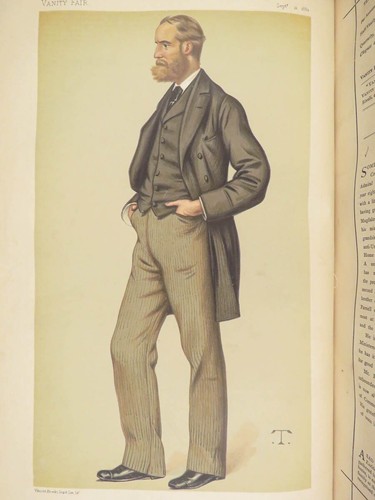 1880 Vanity Fair ART Earl of Nottingham Illustrated COLOR Portraits HUGE - Picture 14 of 24
