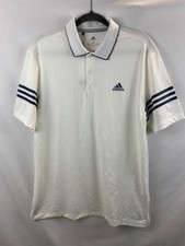 ADIDAS GOLF Men's ULTIMATE 365 Blocked Short Sleeve Polo Shirt White Sz M NWT