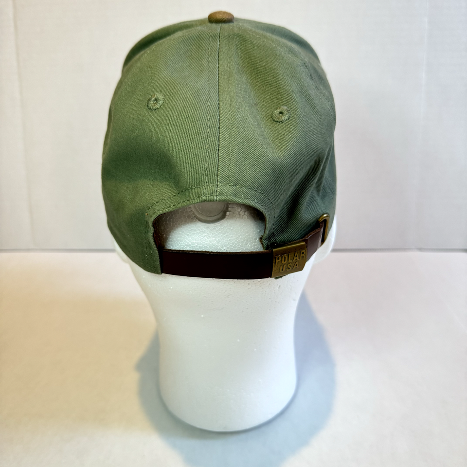 Ruidoso, NM Hat w/ Metal Buckle Embroidered Elk Design Polar Graphics