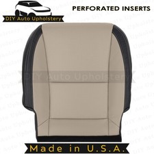 2010 To 2015 For Chevy Camaro Driver Bottom Leather Seat Cover Tan