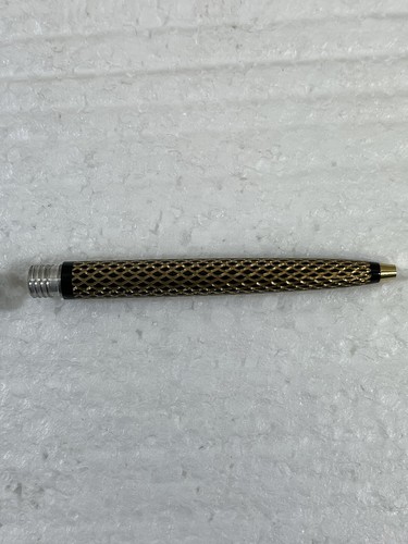 Vintage Sheaffer 585 Fountain Pen and Bull Point Biro. Black/Gold. 14K Gold Nib. - Picture 18 of 20