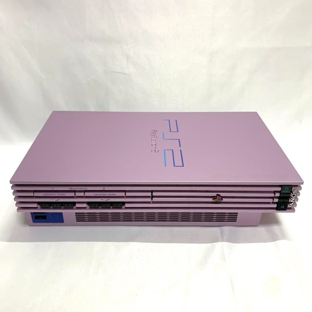 Tested Sony PlayStation 2 PS2 Sakura Pink SCPH-50000 NTSC-J Tested Sony PlayStation 2 PS2 Sakura Pink SCPH-50000 NTSC-J