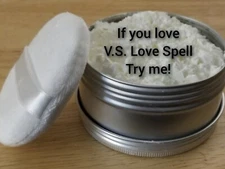 Luv Spell Perfume Fragrance Dusting Body Powder..Hard to find. HUGE 5 oz