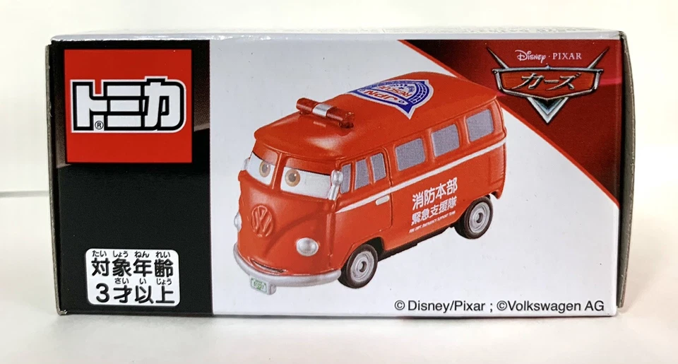 Takara Tomy / Disney Tomica Pixar Cars C-19 Fillmore Fire Command Vehicle Type - Image 2 of 4