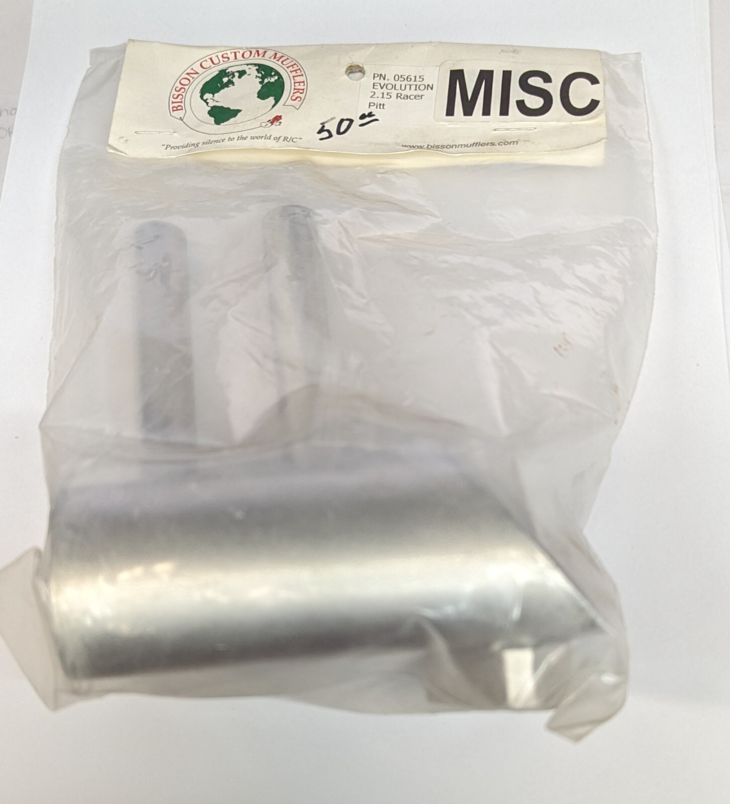 BISSON CUSTOM MUFFLERS Pitts Muffler for Evolution 2.15 Racer 05615 eBay