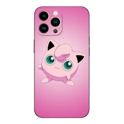 Jigglypuff Case For iPhone 16 15 14 13 12 11 Pro Max Plus Mini XR XS SE 8 7-z687