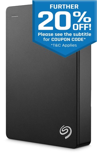 5TB Seagate Backup Plus Portable USB 3.0 2.5" External Hard Drive HDD Black