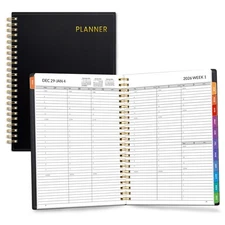 2026 Appointment Book, 2026 Hourly Planner 6.4"x8.3", Hourly, Weekly & Monthl...
