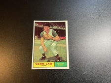 1961 Topps - Vern Law #400 NM