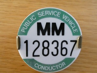 Vintage Scottish PSV Conductor's Badge MM 128367
