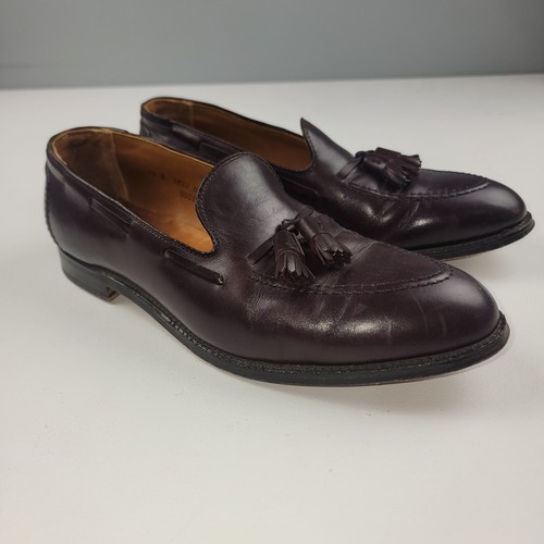 Brooks Brothers 346 Braun Leder Quaste Halbschuhe Herren Größe 12 D - Bild 1 von 19