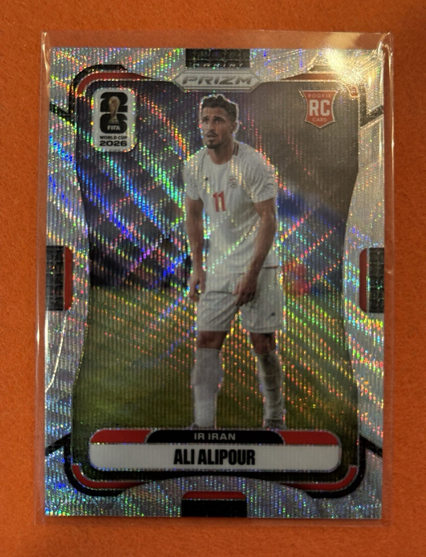Panini Prizm FIFA World Cup 2026 Ali Alipour Iran #249 RC Rookie
