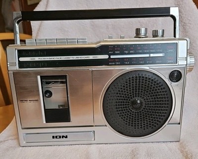 ION Audio Retro Rocker Portable Boombox 