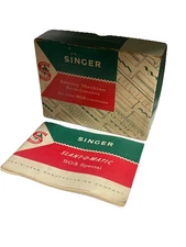 VTG Singer Sewing Machine Attachments Manual For Class 503 Machine In Box 