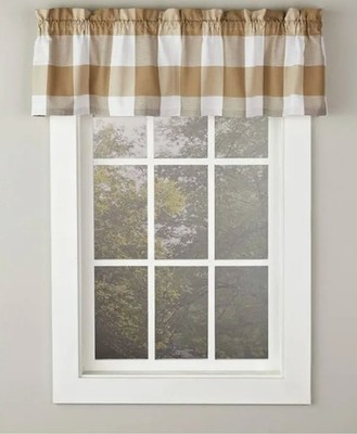 SKL Home Window Curtain Valance. GARNDIN , Multicolored, 58'' x 13'' 