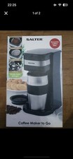 Salter Coffee Maker to Go 420ml 700W Personal Filter Coffee Machine - Black