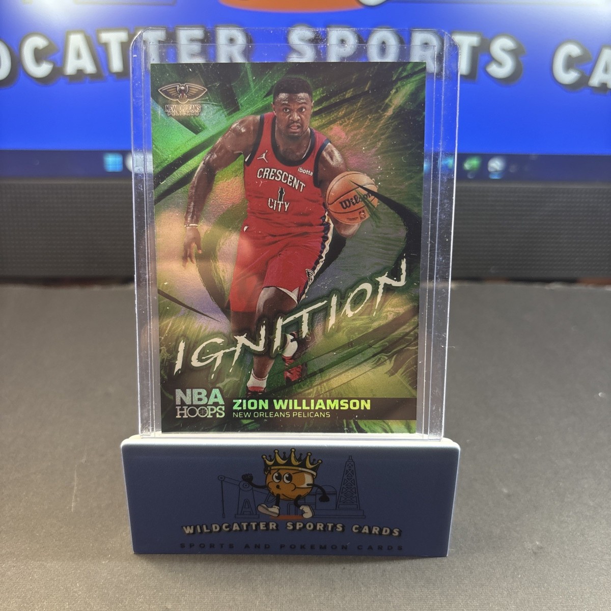 【25シリ RC】ZION WILLIAMSON CROWN E Zion Williamson 2024-25 Panini NBA Hoops #24 Ignition Holo
