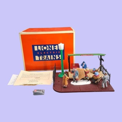 Lionel 6-12791 Animated Passenger Station O Gauge Original Box