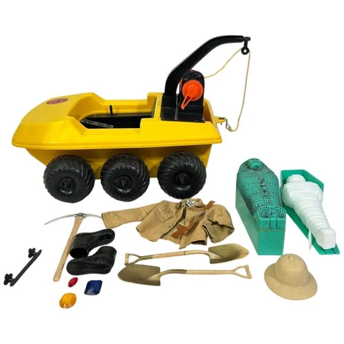 Vintage GI Joe Adventure Team Secret of the Mummy's Tomb Set Lot 1973 Hasbro