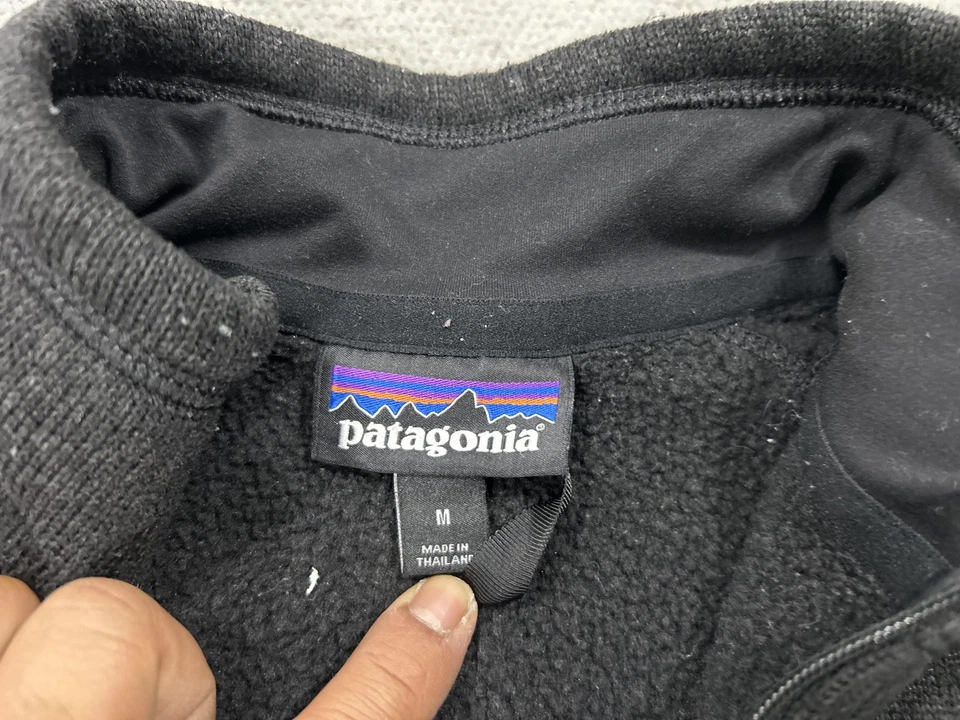 Suéter Patagonia Mujer Medio Carbón Mejor Suéter 1/4 Cremallera Polar Pullover Foto 4 de 4