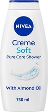 NIVEA Care Shower Creme Soft (750 ml), Caring Body Wash Enriched with Almond Oi 7.17 per litre