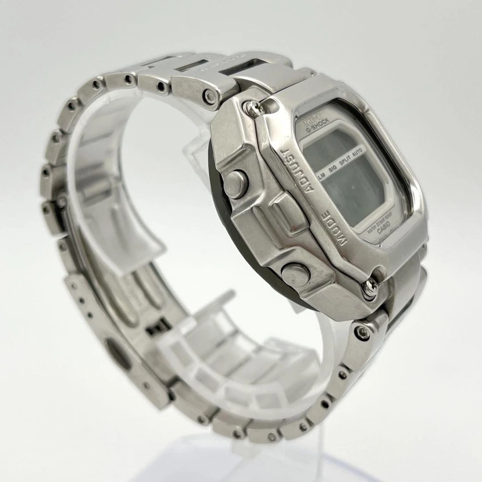 Casio G Shock MR G MRG 110 Stainless Steel Watch Solar Multi Band Casio G Shock - Image 4 of 4