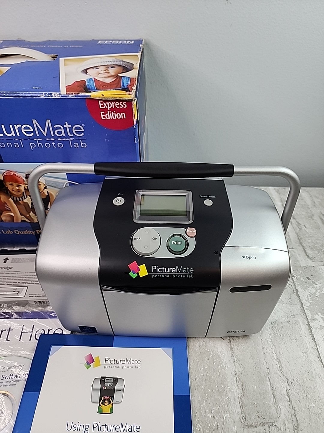 EPSON PictureMate B271A Personal Photo Lab Express Edition Inkjet Printer Tested