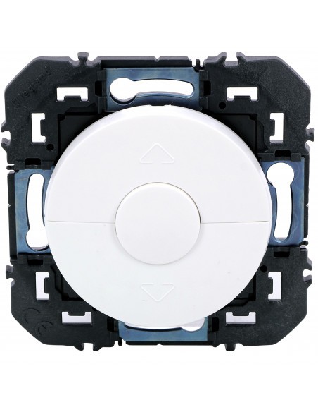 Poussoir volet roulant Legrand dooxie blanc 600022 composable encastrable