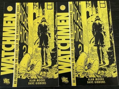 x(2) Watchmen 1 DC 2009 Comic Books 2nd Printing
