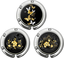 Foldable Purse Hook for Table, Purse Hangers for Table, Handbag Storage Folding