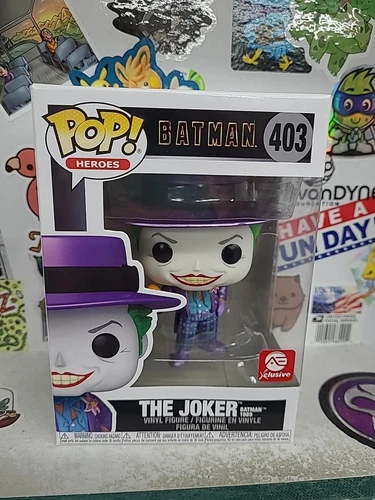 Funko Pop! DC The Joker Batman 1989 #403 (AE Exc) Vinyl Figure