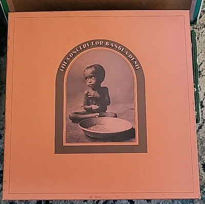 George Harrison Concert for Bangladesh 1971 3LP Box set W/ Booklet EX/VG+