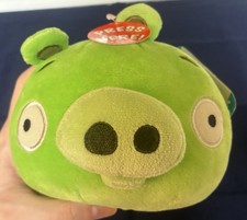 Angry Birds Minion Pig Green Plush 6  Character Doll Soft Pillow Toy No Sound