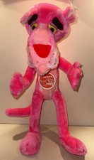 Vintage 1980 Pink Panther Plush 25  Posable w/ Tags United Artists, 1980 . NEW
