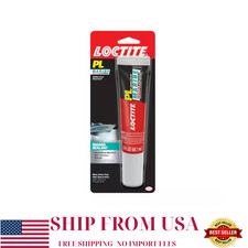 PL Marine Fast Cure 3 oz. Polyether Adhesive Sealant White Tube