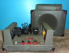 1940's DeVry Sound Model 1966 Mono Tube Amplifier & Jensen Speaker Guitar Amp