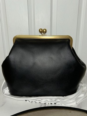 Coach KISSLOCK Frame Bag - BLACK - LARGE SIZE - NEW WITH TAG | eBay