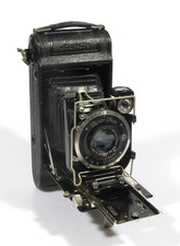 PRL) ZEISS IKON ICARETTE 551/2 FILM CAMERA BELLOWS FOLDING CAMERA '30s PHOTO