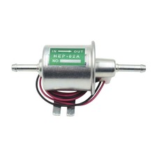 12v Universal Electric Fuel Pump Low Pressure 47 Psi Inline Diesel Gas Compa...