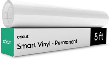 Cricut Smart Permanent Vinyl, White 13in x 5ft - for Maker & Explore Machines